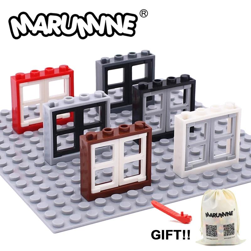 Marumine City MOC ǰ   DIY 3854 â 1x2x3 60594 â 1x4x3       